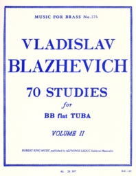 70 Studies for BB flat Tuba Volume II