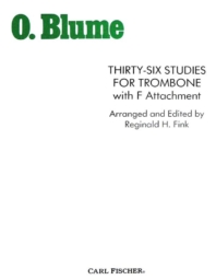 Thirty-Six Studies for Trombone with F Attachment